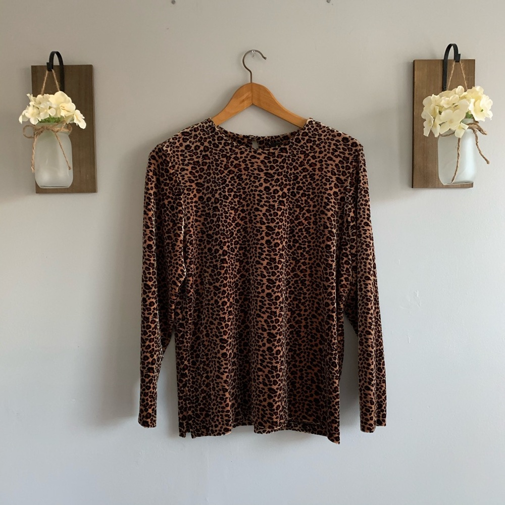 Sag harbor cheetah tunic